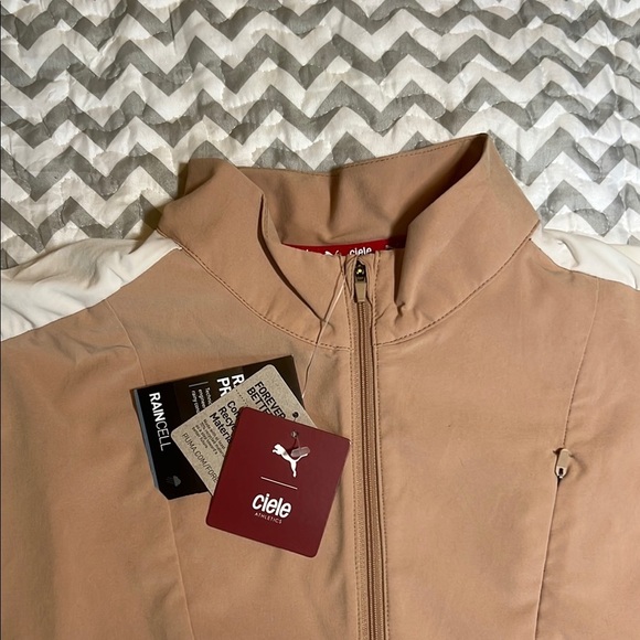 NWT Puma x ciele Track Jacket with RainCell protection sz S - Picture 4 of 14
